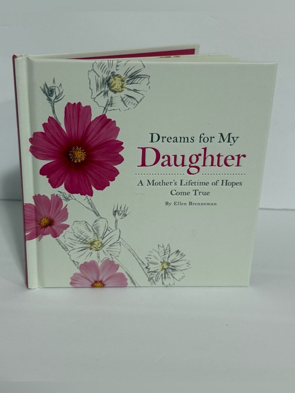 Dreams for My Daughter A Keepsake Book - Pink Flowers on Cover